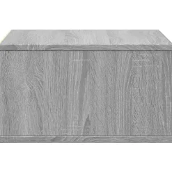 vidaXL printerstativ 49x40x22,5 cm konstrueret træ grå sonoma-eg