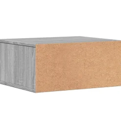 vidaXL printerstativ 49x40x22,5 cm konstrueret træ grå sonoma-eg