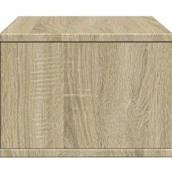 vidaXL printerstativ 40x32x22,5 cm konstrueret træ sonoma-eg