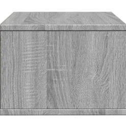 vidaXL printerstativ 40x32x22,5 cm konstrueret træ grå sonoma-eg
