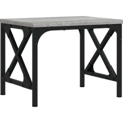 vidaXL printerstativ 40x30x31 cm konstrueret træ grå sonoma-eg