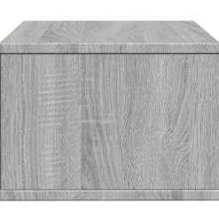 vidaXL printerstativ 40x32x22,5 cm konstrueret træ grå sonoma-eg