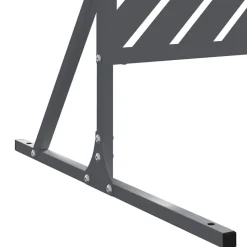 vidaXL Privatlivsskærm Antracit 100 x 50 x 180 cm Stål