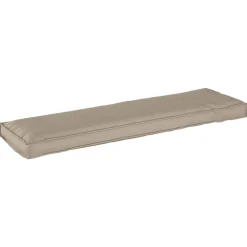 vidaXL Pude Gråbrun 140 x 40 x 8 cm Oxford stof