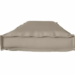 vidaXL Pude Gråbrun 140 x 40 x 8 cm Oxford stof