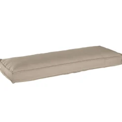 vidaXL Pude Gråbrun 120 x 40 x 8 cm Oxford stof