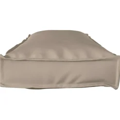 vidaXL Pude Gråbrun 120 x 40 x 8 cm Oxford stof