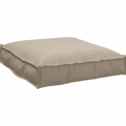 vidaXL Pude Gråbrun 70 x 70 x 12 cm Oxford stof