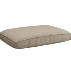 vidaXL Pude Gråbrun 120 x 80 x 12 cm Oxford stof