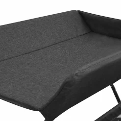 vidaXL puslebord jern antracitgrå