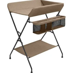 vidaXL puslebord jern gråbrun