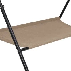 vidaXL puslebord jern gråbrun