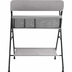 vidaXL puslebord jern lysegrå
