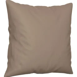 vidaXL pyntepuder 2 stk. 40x40 cm mikrofiberstof gråbrun
