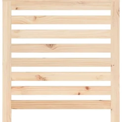 vidaXL radiatorskjuler 79,5x19x84 cm massivt fyrretræ