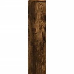 vidaXL radiatorskjuler 78x20x82 cm konstrueret træ røget egetræsfarve