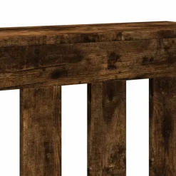 vidaXL radiatorskjuler 78x20x82 cm konstrueret træ røget egetræsfarve