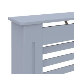 vidaXL radiatorskjuler 152x19x81,5 cm MDF antracitgrå