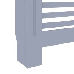 vidaXL radiatorskjuler 152x19x81,5 cm MDF antracitgrå