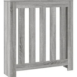 vidaXL radiatorskjuler 78x20x82 cm konstrueret træ grå sonoma-eg