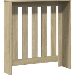 vidaXL radiatorskjuler 78x20x82 cm konstrueret træ sonoma-eg