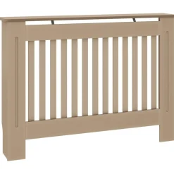 vidaXL radiatorskjuler 112x19x81,5 cm MDF