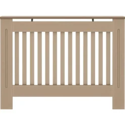vidaXL radiatorskjuler 112x19x81,5 cm MDF