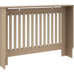 vidaXL radiatorskjuler 112x19x81,5 cm MDF