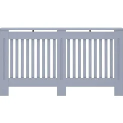 vidaXL radiatorskjuler 152x19x81,5 cm MDF antracitgrå