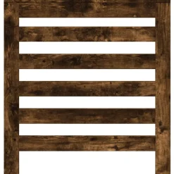 vidaXL radiatorskjuler 78x20x82 cm konstrueret træ røget egetræsfarve