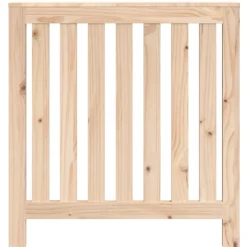 vidaXL radiatorskjuler 79,5x19x84 cm massivt fyrretræ