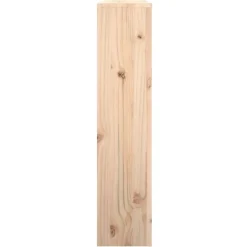 vidaXL radiatorskjuler 79,5x19x84 cm massivt fyrretræ