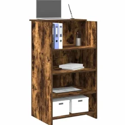 vidaXL receptionsskranke 55x50x103,5 cm konstrueret træ