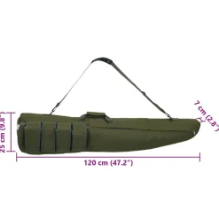 vidaXL riffeltaske med skulderstrop 120 cm oxfordstof