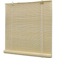 vidaXL rullegardin 80x160 cm naturlig bambus