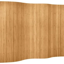 vidaXL rumdeler bredde 250 cm højde 165 cm bambus naturfarvet