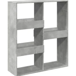vidaXL rumdeler 100x33x115 cm konstrueret træ betongrå