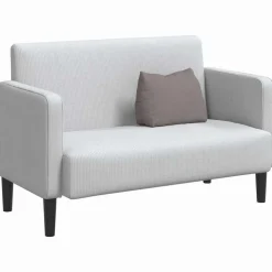 vidaXL Rygpude Gråbrun 45 x 20 x 35 cm Stof