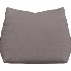 vidaXL Rygpude Gråbrun 45 x 20 x 35 cm Stof