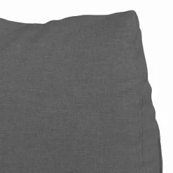vidaXL Rygpude Mørkegrå 45 x 20 x 35 cm Stof