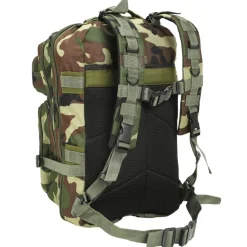 vidaXL rygsæk i militærstil 50 l camouflage