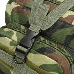 vidaXL rygsæk i militærstil 50 l camouflage