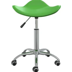 vidaXL salonstol kunstlæder grøn