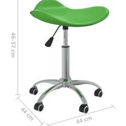 vidaXL salonstol kunstlæder grøn