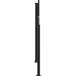 vidaXL sammenrullelig sidemarkise 100 x 600 cm rød