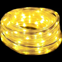 vidaXL Sejllys med 120 LED'er Varm hvid 5 m PVC