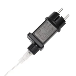 vidaXL Sejllys med 120 LED'er Varm hvid 5 m PVC