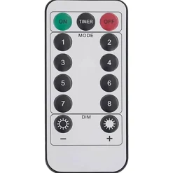 vidaXL Sejllys med 120 LED'er Varm hvid 5 m PVC