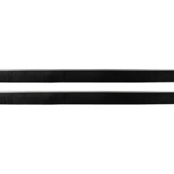 vidaXL Selvklæbende dørbørstetætninger 2 pcs Sølv 100 cm