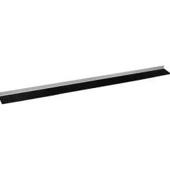 vidaXL Selvklæbende dørbørstetætninger 2 pcs Sølv 100 cm